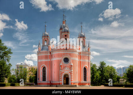 Chesme Kirche St. Johannes der Täufer. St. Petersburg Stockfoto