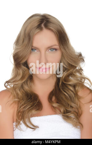 Schöne junge europäische Frau, Stockfoto