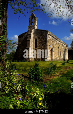 St. Maria Magdalena/des Aussätzigen Kapelle, Ripon, North Yorkshire Stockfoto