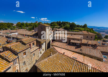 Volterra mittelalterliche Stadt in der Toskana Italien Stockfoto