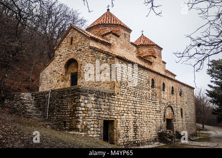 Kvelacminda alte VIII Jahrhundert Kirche, Gurdjaani, Kaheti, Georgien Stockfoto