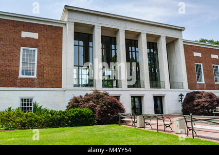 Main research Library an der Johns Hopkins University, eine Amerikanische private Forschung Universität in Baltimore, Maryland. Stockfoto