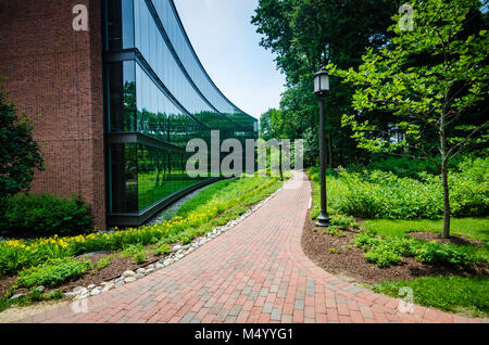 Der Johns Hopkins University ist eine private Universität in Baltimore, Maryland. 1876 gegründet, ist die Universität benannt wurde für seine erste, Stockfoto