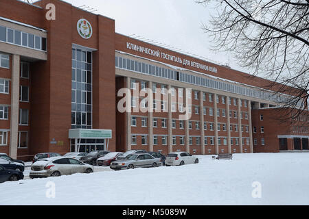 St. Petersburg, Russland. 19 Feb, 2018. Russland, St. Petersburg, am 19. Februar 2018. Klinische Krankenhaus für Veteranen der Kriege. Arbeit der klinischen Krankenhaus für Veteranen der Kriege in St. Petersburg. Credit: Andrey Pronin/ZUMA Draht/Alamy leben Nachrichten Stockfoto