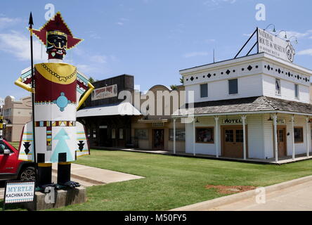 Die nationale Route 66 Museum, Elk City, Oklahoma, Route 66 Stockfoto