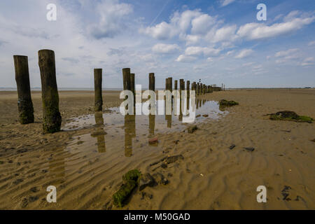 Wattenmeer in Deutschland Stockfoto