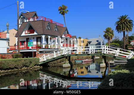 Mission Creek River in Santa Barbara Stockfoto