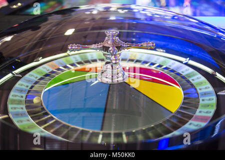 Roulette im Casino modernen Stockfoto