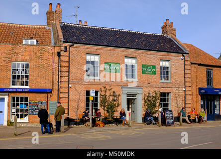 Nr. 20 9, Bar und Restaurant, Burnham Market, North Norfolk, England Stockfoto