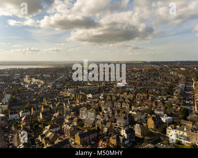 Luftaufnahme von Ramsgate, Kent, Großbritannien Stockfoto