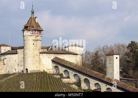 Festung Munot, Schaffhausen, Schweiz Stockfoto