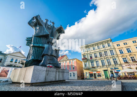 Denkmal namens Pomnik Walki i Męczeństwa Ziemi Bydgoskiej Stockfoto