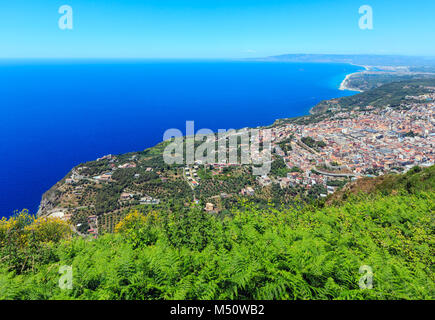 Meer Blick von Mount Saint Elia top Stockfoto