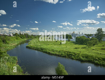 St. Pokrowski weiblichen Kloster in Susdal. Stockfoto