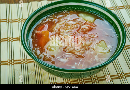 Armenischen winter Suppe Stockfoto