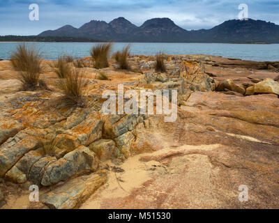 Coles Bay im Freycinet National Park, Tasmanien, Australia‎ Stockfoto