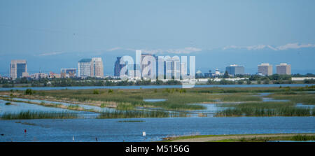 Sacramento Kalifornien Stadtbild Skyline an einem sonnigen Tag Stockfoto