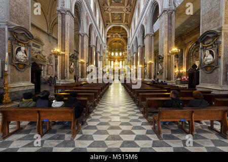 Kathedrale Santa Maria Assunta - Kathedrale von Neapel Stockfoto