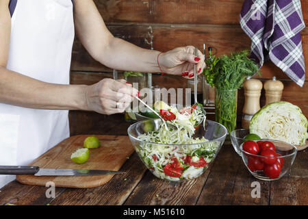 SALAT Stockfoto