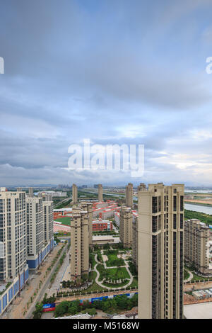 Xiamen Binhai New Town in China Stockfoto