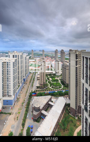 Xiamen Binhai New Town in China Stockfoto