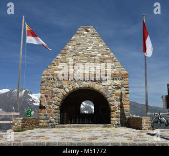 Glocknergroup; Alpen; Österreich; Europa; Fuscher Toerl; Stockfoto