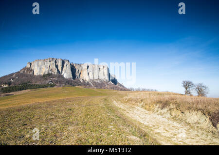 Pietra Di bismantova Italien Stockfoto