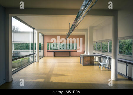 Villa Savoye, Le Corbusier. Stockfoto