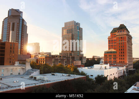 In der Innenstadt von Sacramento Stockfoto