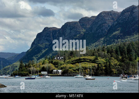 Vereinigtes Königreich, Schottland, Highlands, Dorf Plockton Stockfoto