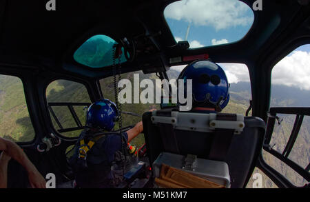 Gendarmerie die französischen Truppen in La Reunion Stockfoto