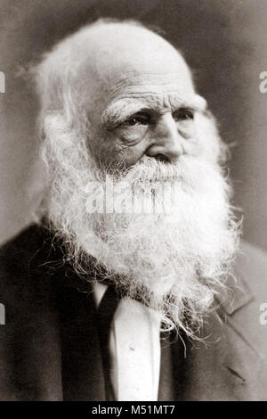 William Cullen Bryant (1794 - 1878), US-Amerikanische romantische Dichter und Journalist Stockfoto