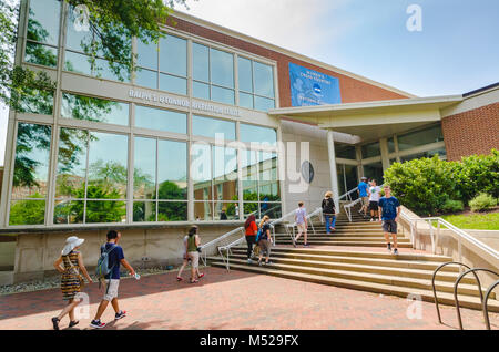 Student Center an der Johns Hopkins University in Baltimore, Maryland. Stockfoto