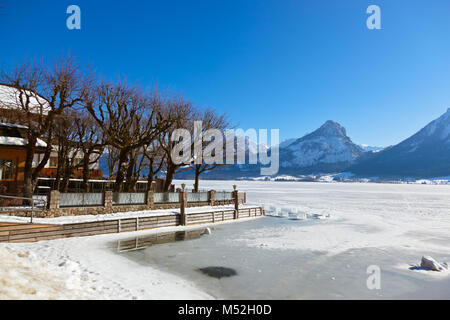 Dorf St. Wolfgang am Wolfgangsee - Austria Stockfoto