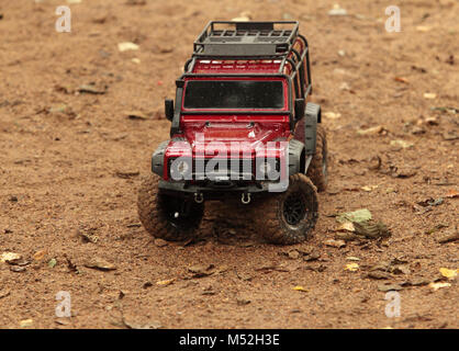 Land Rover Defender Geländewagen. Stockfoto