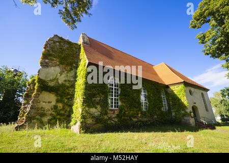 Kirche in Gusow, Gusow-Platkow, Brandenburg, Deutschland Stockfoto