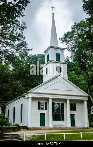 Old Sturbridge Village ist ein lebendes Museum in Sturbridge, MA, die re-schafft Leben im ländlichen New England 1730-1830 s entfernt. Stockfoto