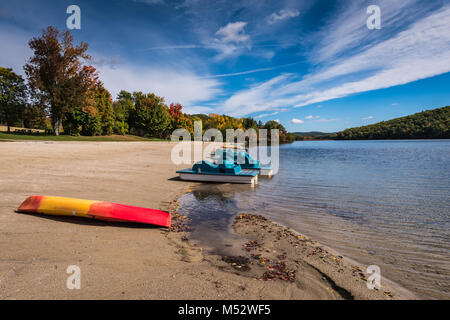 See Taghkanic State Park ist eine 1.569-acre State Park im südlichen Teil von Columbia County, New York in den USA. Stockfoto