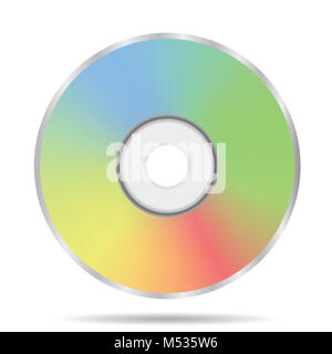 Compact Disc-Symbol Stockfoto
