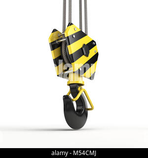 3D-rendering Kranhaken Stockfoto