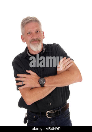 Porträt des mittleren Alter Mann Stockfoto