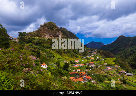 Mountain Village - Madeira Portugal Stockfoto