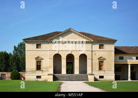 Villa Saraceno, von Andrea Palladio entworfen, Italien Stockfoto