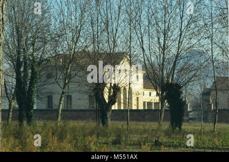 Villa Saraceno, von Andrea Palladio entworfen, Italien Stockfoto