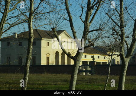 Villa Saraceno, von Andrea Palladio entworfen, Italien Stockfoto