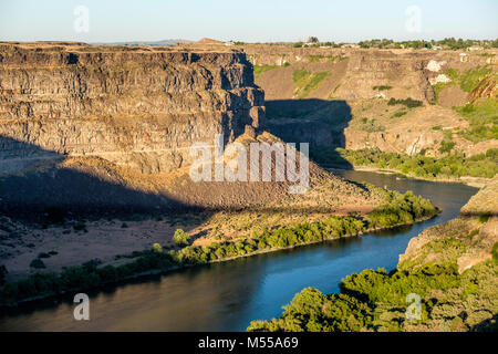 Snake River Canyon in der Nähe von Twin Falls, Idaho Stockfoto