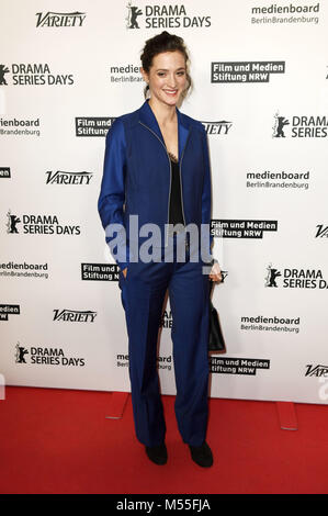 Berlin, Deutschland. 19 Feb, 2018. Friederike Becht an der 'Parfum' Fotoshooting während der 68. Internationalen Filmfestspiele Berlin/Berlinale 2018 Zoo Palast am 19. Februar 2018 in Berlin, Deutschland. | Verwendung weltweit Quelle: dpa/Alamy leben Nachrichten Stockfoto