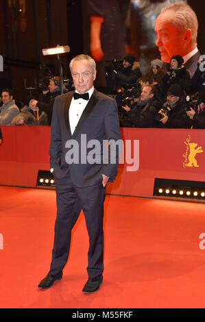 Berlin, Deutschland. 18 Feb, 2018. Udo Kier die Teilnahme an der "figlia Mia/Tochter von Mine' Premiere auf der 68. Internationalen Filmfestspiele Berlin/Berlinale 2018 im Berlinale-Palast am 18. Februar 2018 in Berlin, Deutschland. | Verwendung weltweit Quelle: dpa/Alamy leben Nachrichten Stockfoto