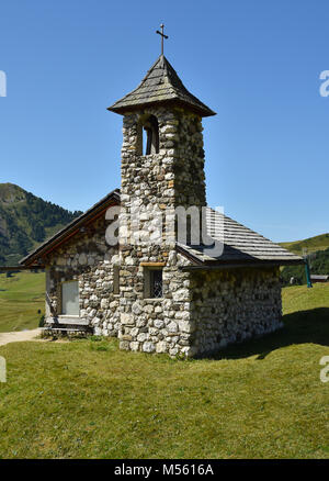 Fermeda Kapelle, Dolomiten, Südtirol; Italien; Stockfoto