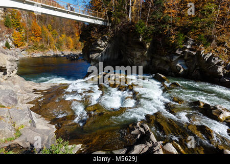 Prut, Jaremtsche, Ukraine. Stockfoto